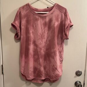 Pink Tie-Dye Women's Top